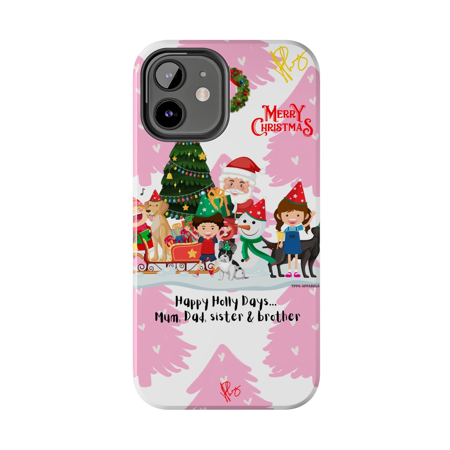 "Christmas/Holiday Phone Cases" iPhone - Google Pixel & Samsung Galaxy