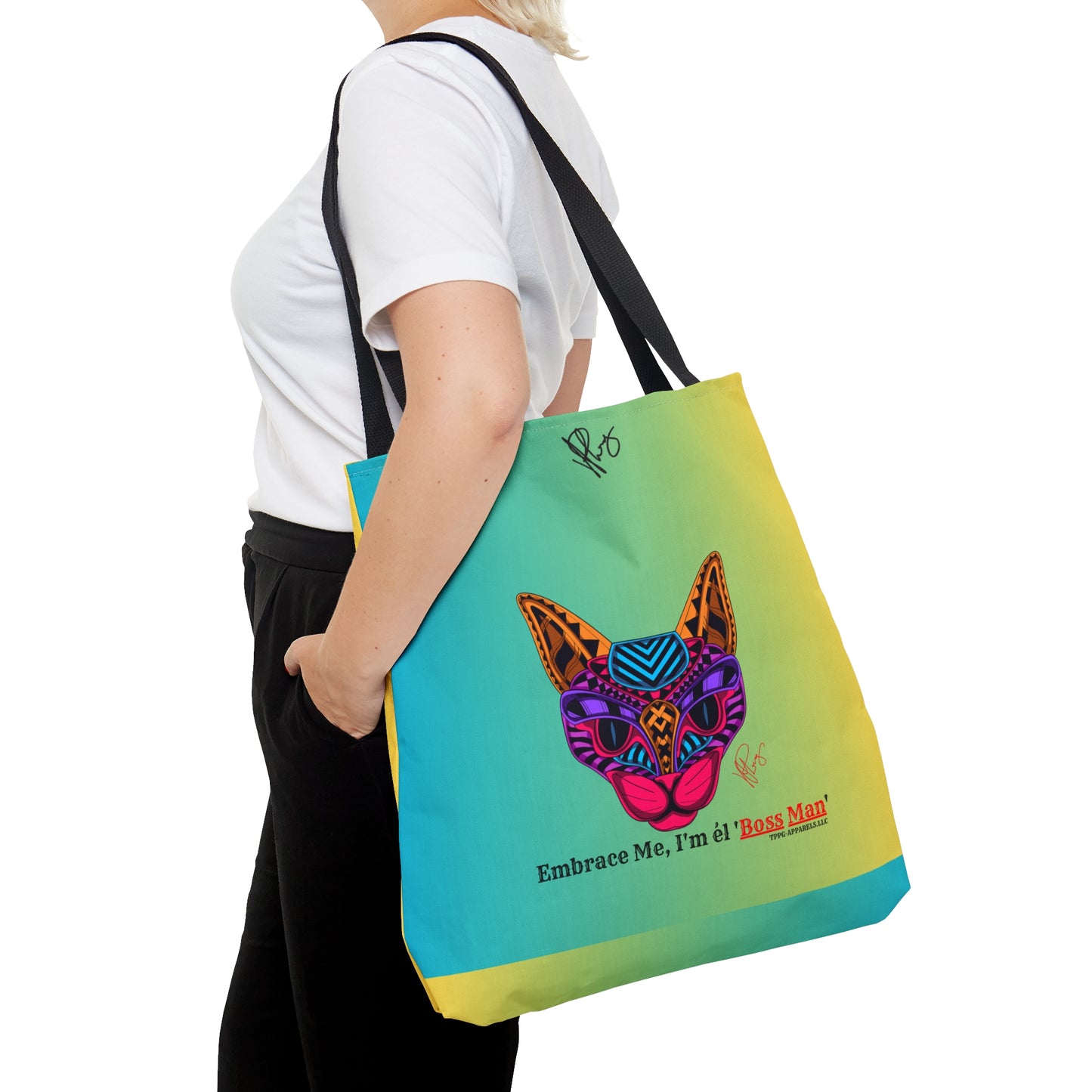 Bold & Stylish (Pet Design) Tote from the "TPPG-Apparels" Brand Tote in 3ct. different sizes. Always handy for any carrying all things necessary for any casual occasion.