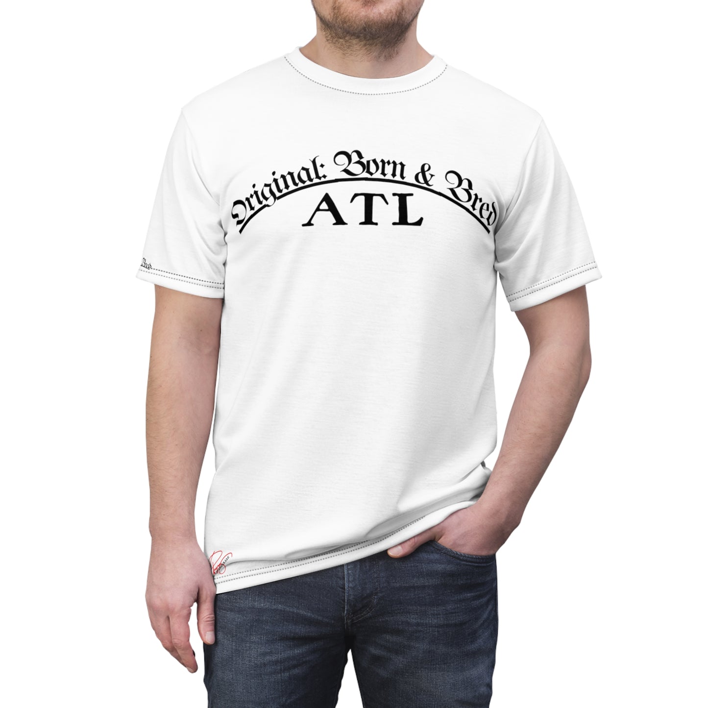 T-shirt "ATL Original Born & Bred" Unisex (tagless) Tee