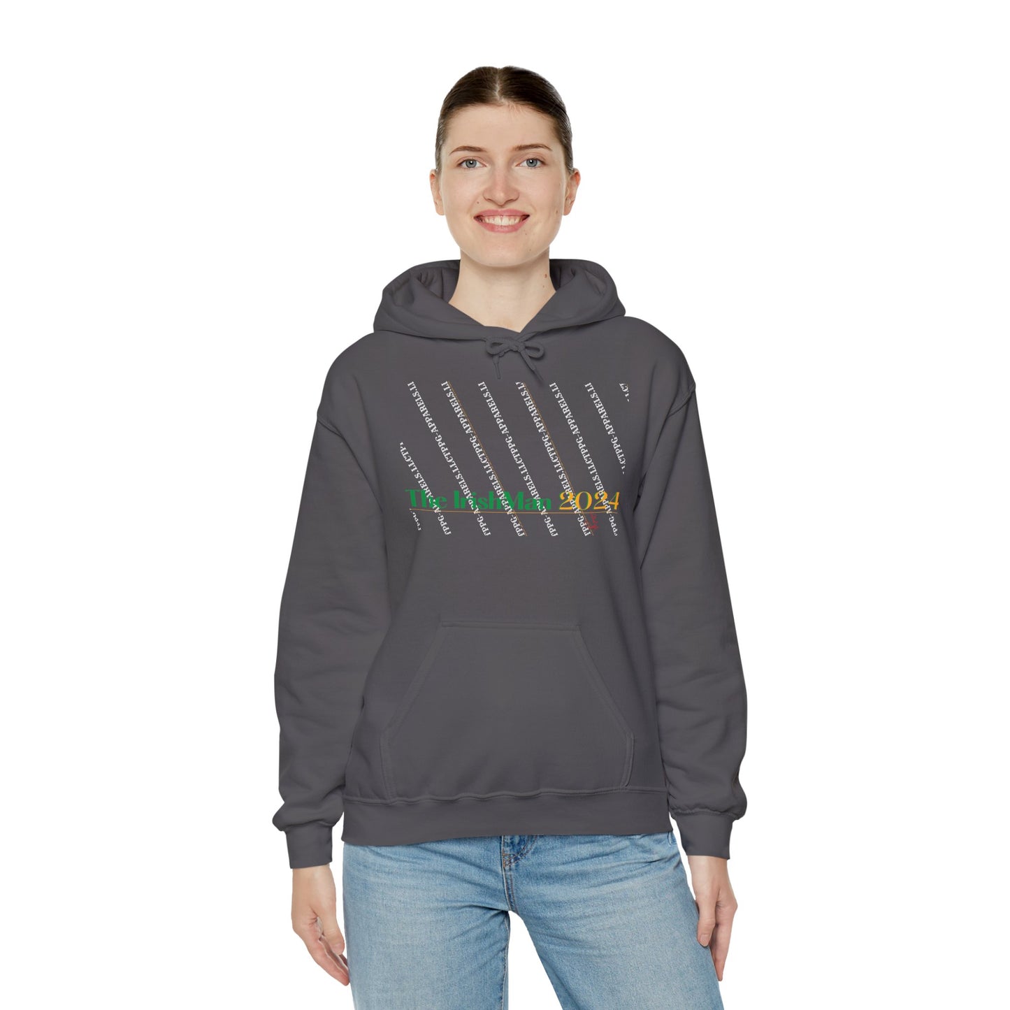 Heavy Sweatshirt Unisex Blend™ Hoodie - "The Irishman 2024"