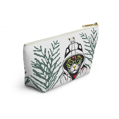 White "Fun'iki2024" Accessory Pouch