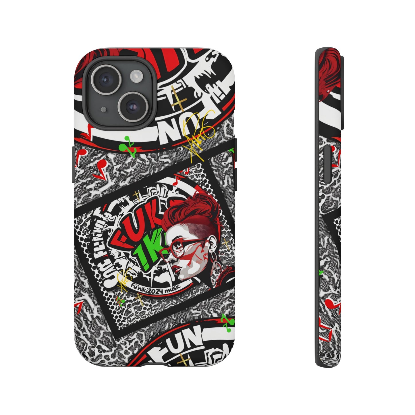 "Fun'iki2024" Music Logo iPhone/Google Pixel/Samsung Phone Cases