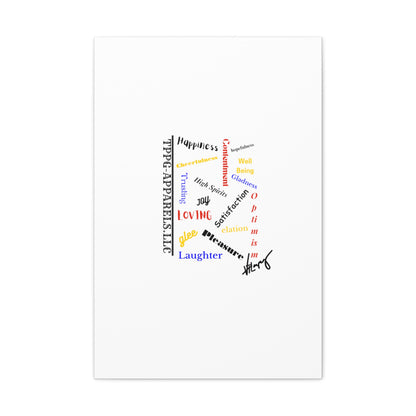 From our "TPPG Brand Positive Thoughts Collection" - Canvas Gallery Wraps - on White