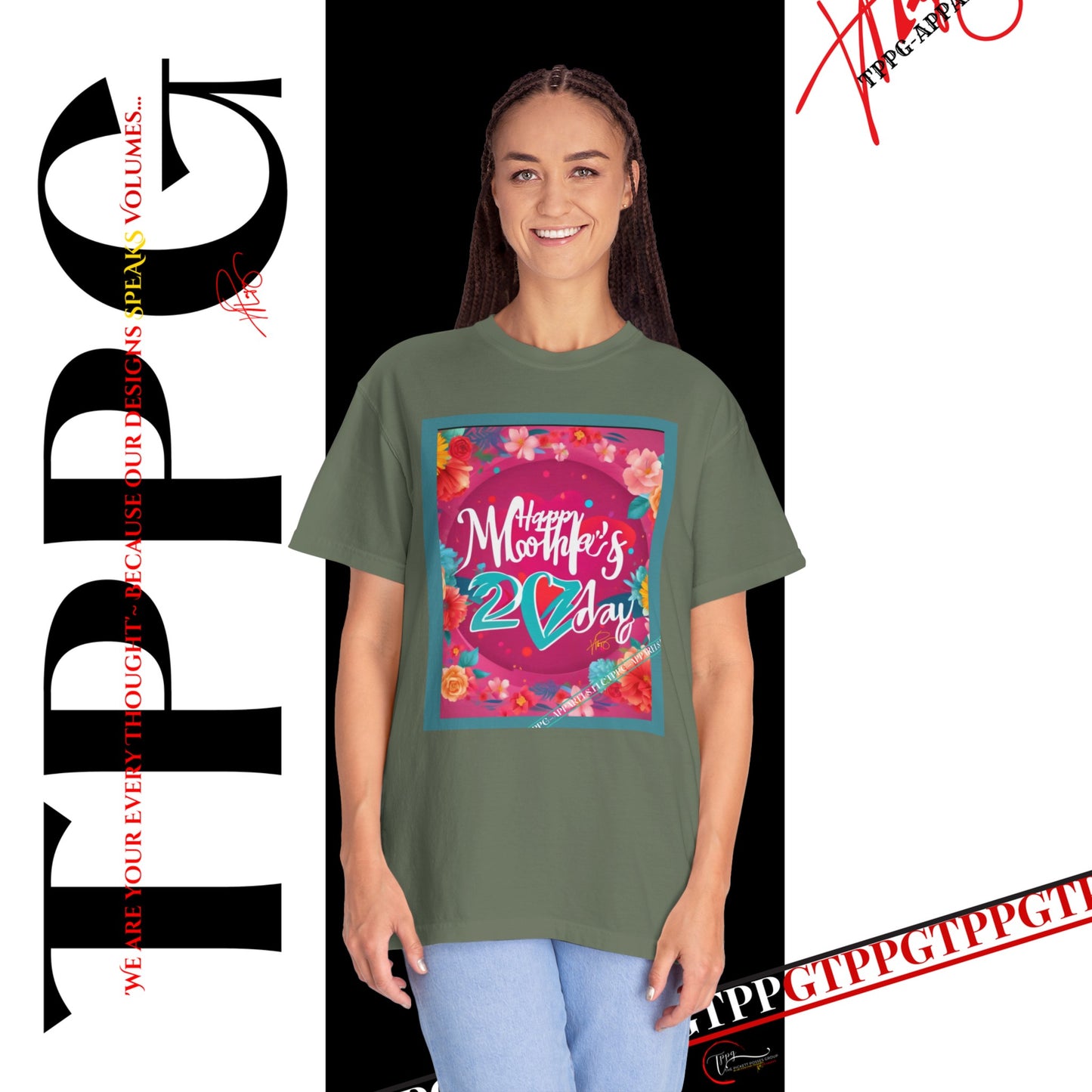 "Happy Mother's Day Roses" Unisex T-shirt/Tee