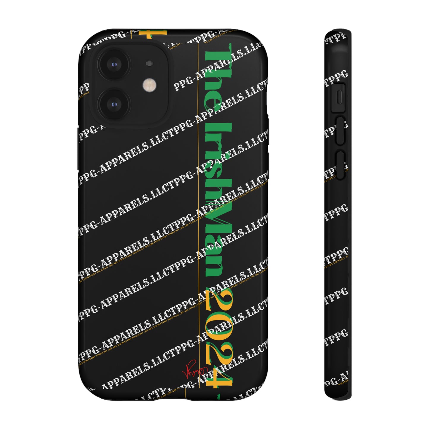 Apple iPhone/Samsung Galaxy & Google Pixel Tough "Irishman 2024" Phone Cases