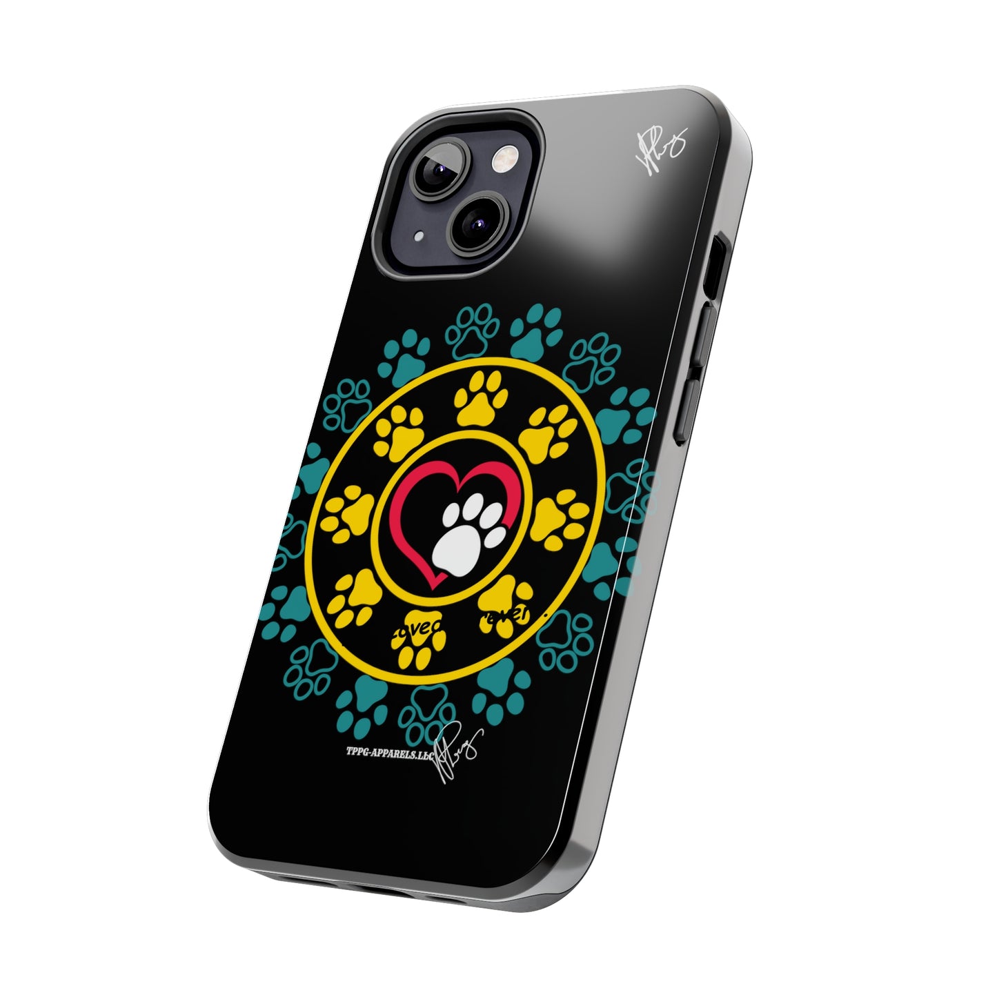 One of our Cutest Pet Designs Verision from the 'TPPG Collection' Line carries Several sizes of the "iPhone Series" Tough Phone Cases