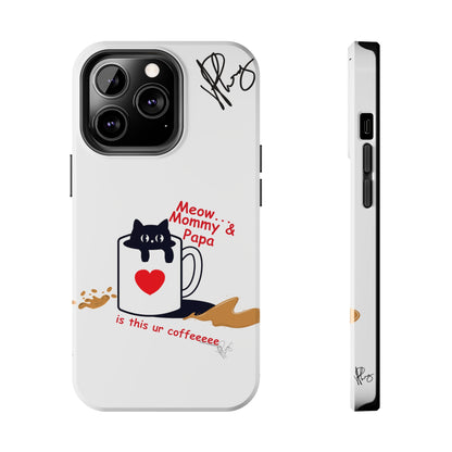 Guys here's another one of our Cutest Pet Designs (in a White Base Color) Verision from the 'TPPG Collection' Line carries Several sizes of the "iPhone Series" Tough Phone Cases