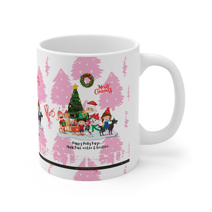 11oz Holiday Ceramic from él "TPPG-Apparels" Christmas Collection