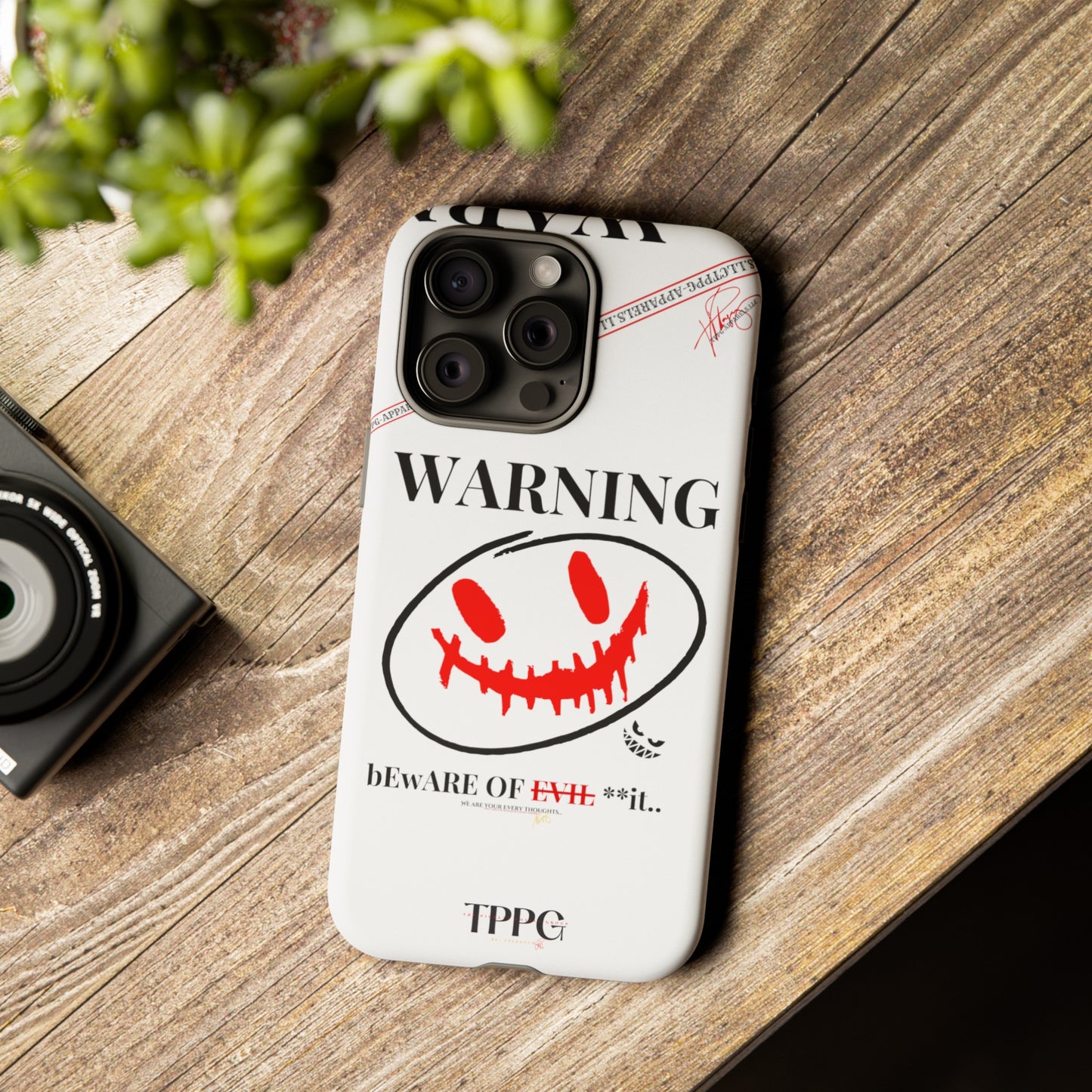 "WARNING-Evil"-Apple iPhones * Google Pixel * Samsung Galaxy Cases