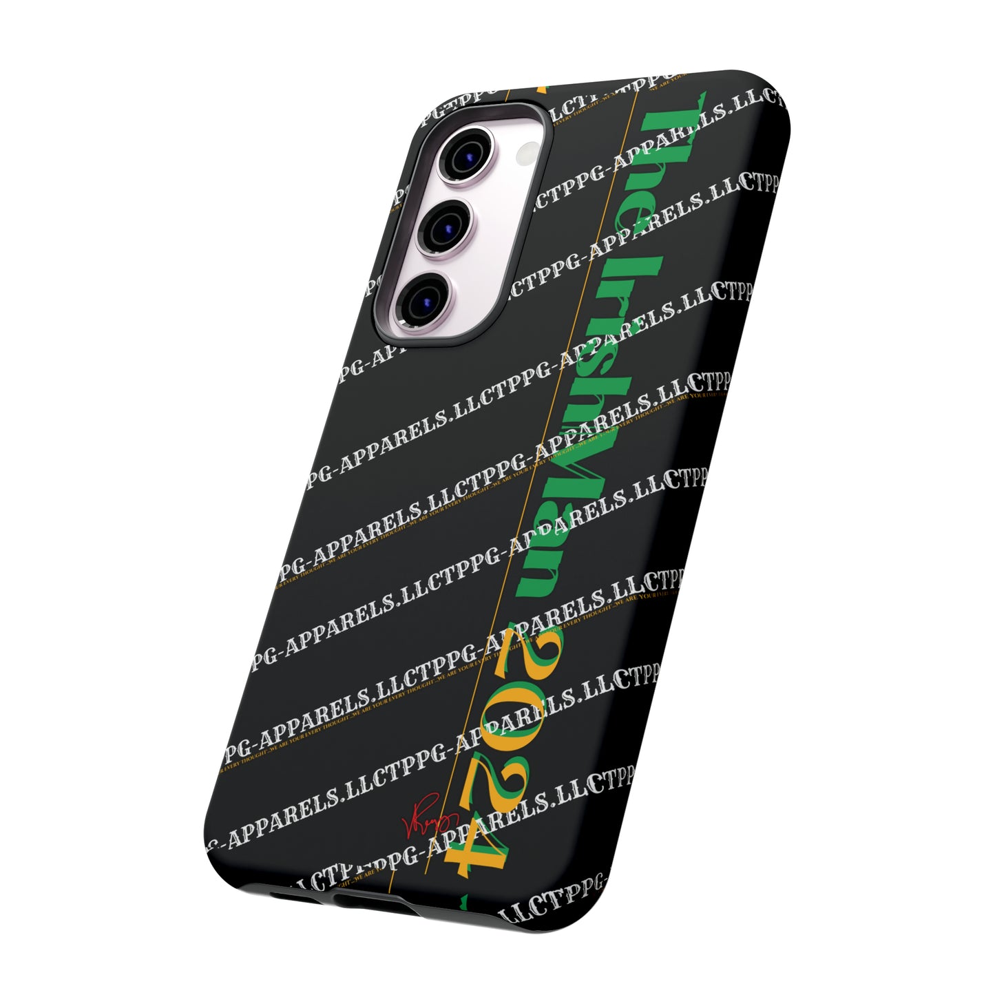 Apple iPhone/Samsung Galaxy & Google Pixel Tough "Irishman 2024" Phone Cases