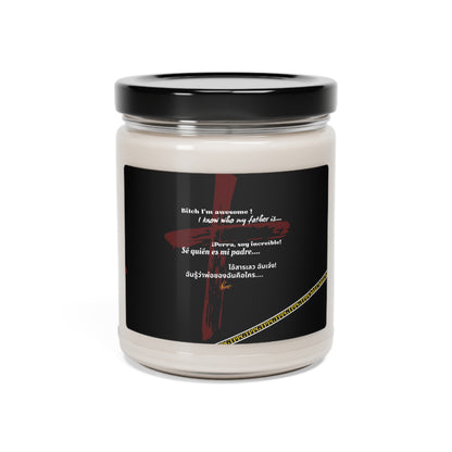 Scented Soy Candle "Bitch I'm Awesome"- 9oz (Several Scents Available)