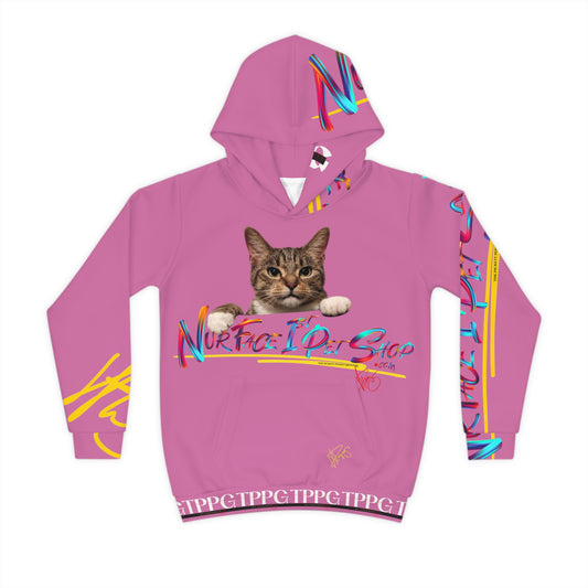 Kids/Children's (Pink) "TPPG Pet" Hoodie/Sweatshirt in 6 sizes