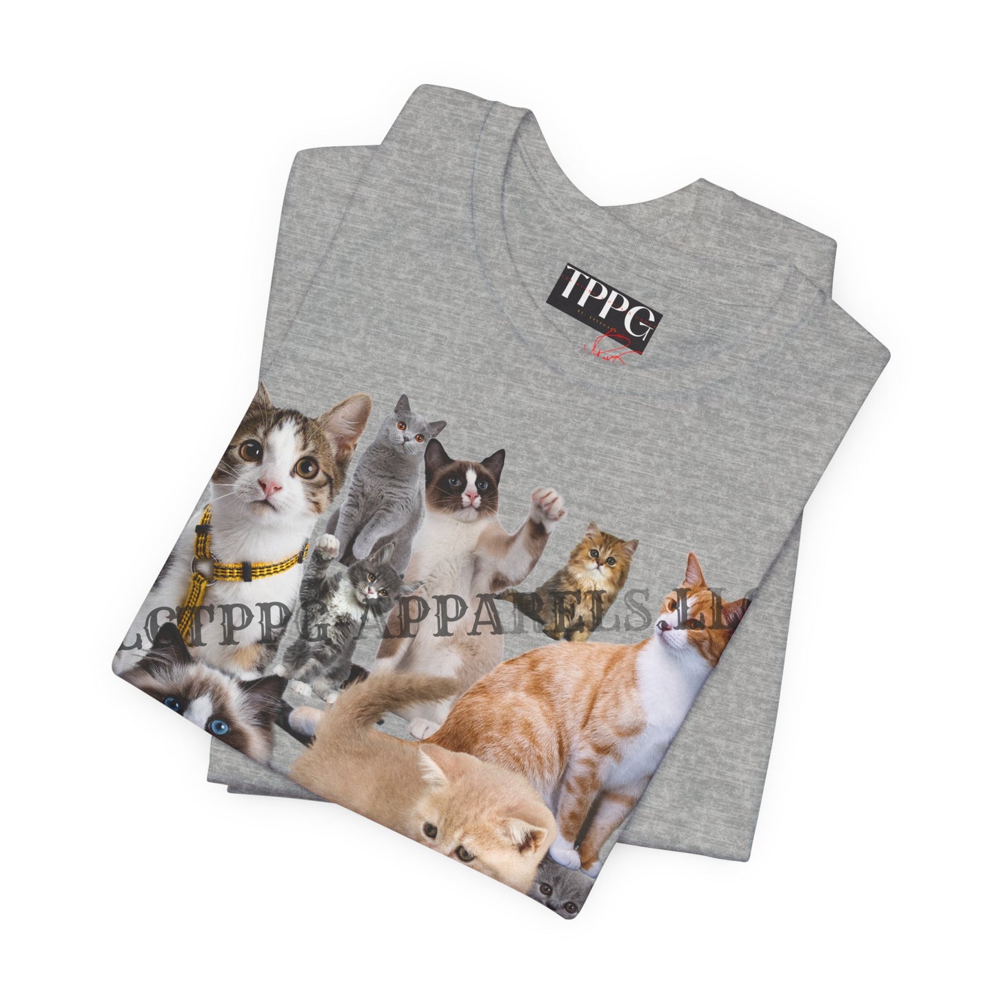 Unisex "Cats" Jersey T-Shirt