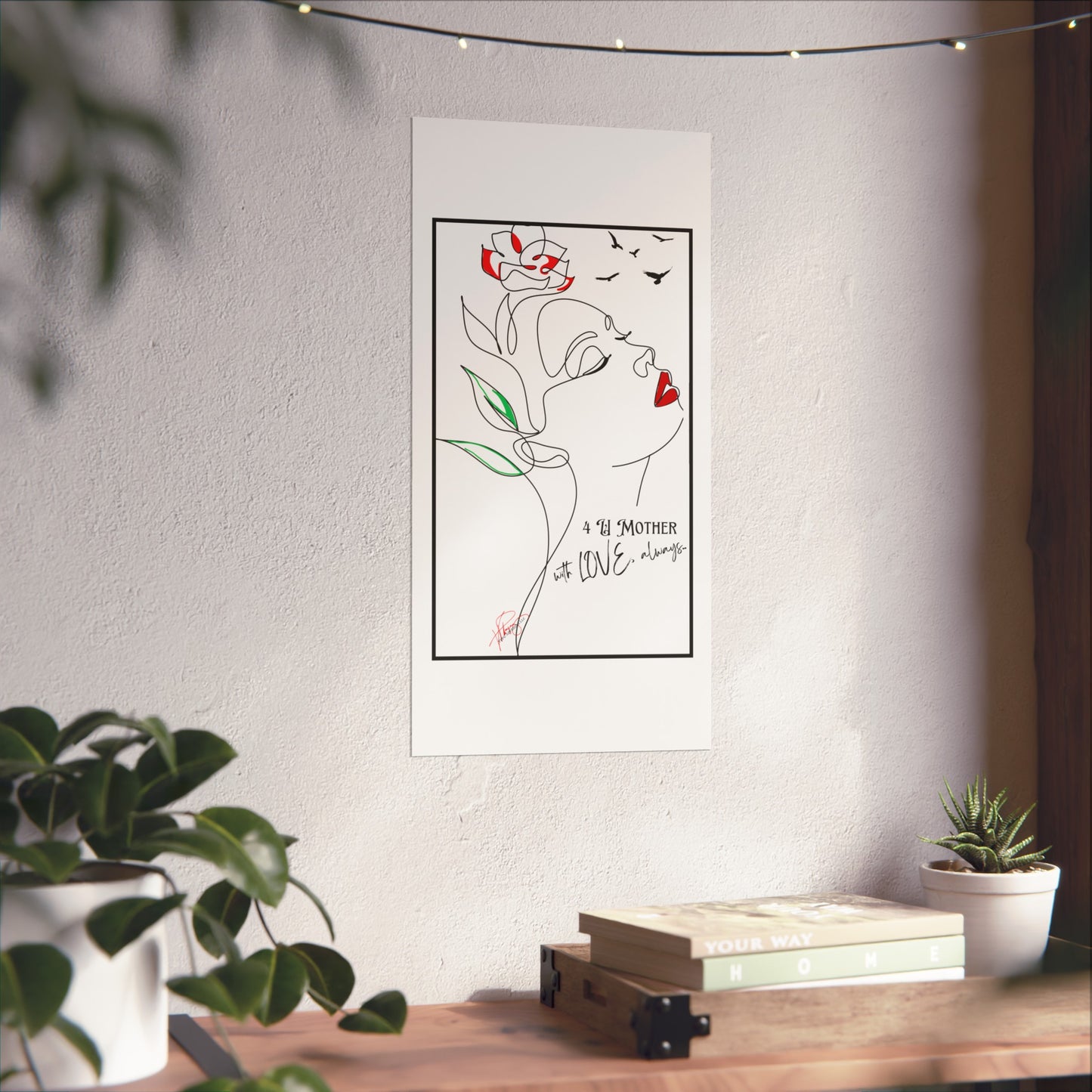 "Mother's Day" Vertical Matte Posters