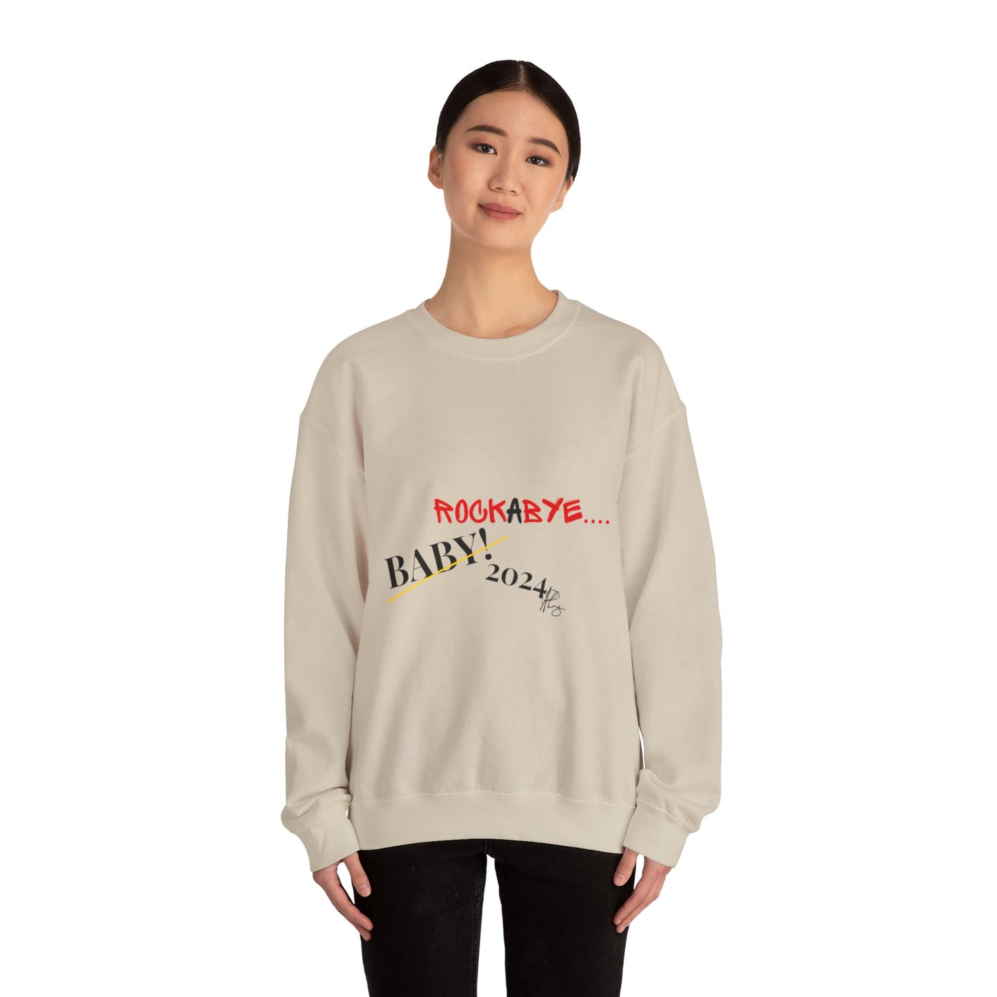 Heavy Crewneck™ "Rock-A-Bye" Sweatshirt