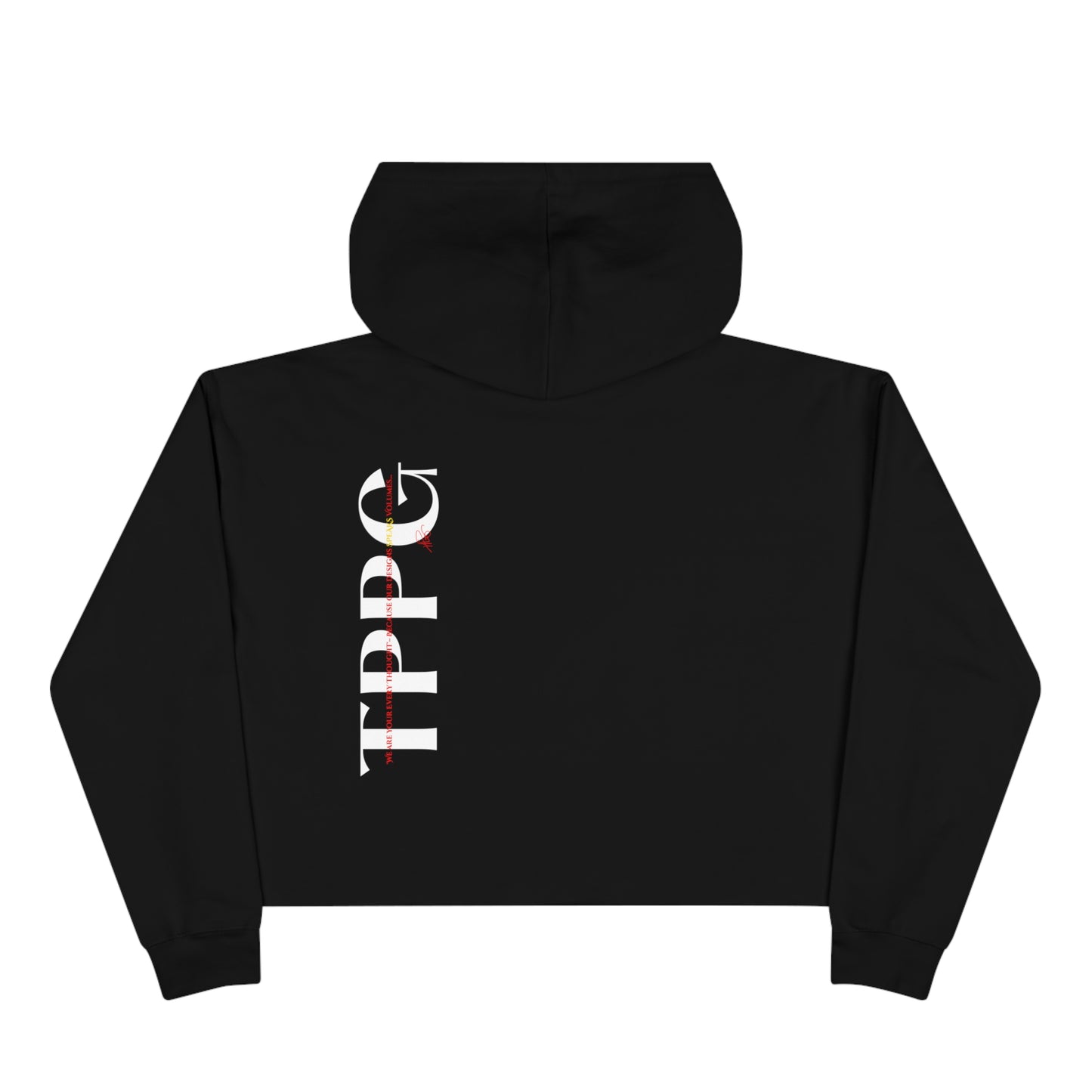 Crop "Cross" Hoodie