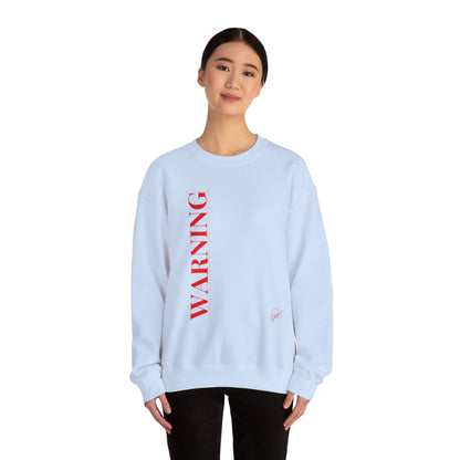 Crewneck Heavy Blend™('WARNING') Unisex Sweatshirt