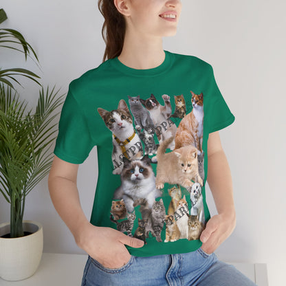 Unisex "Cats" Jersey T-Shirt