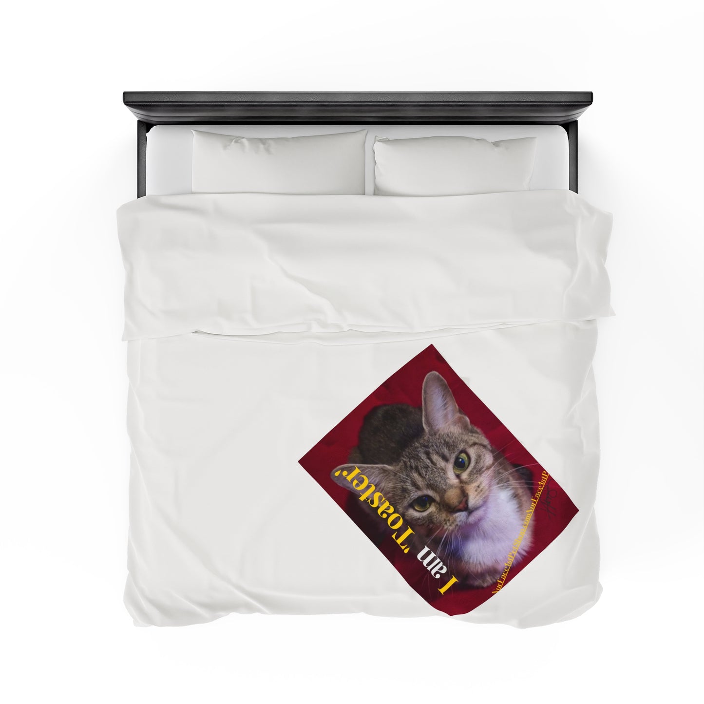 Velveteen "Pet" Plush Throw/ Blanket