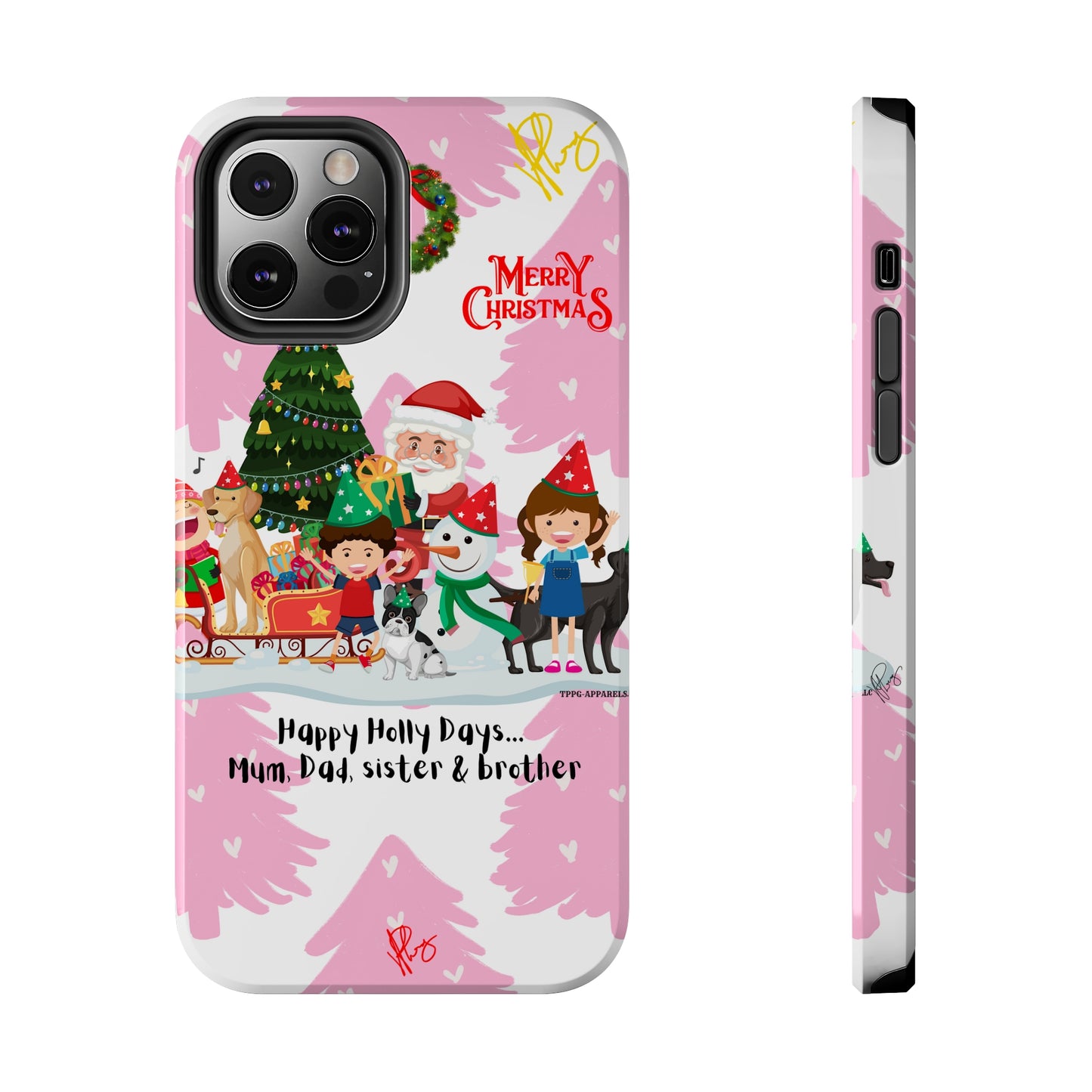 "Christmas/Holiday Phone Cases" iPhone - Google Pixel & Samsung Galaxy