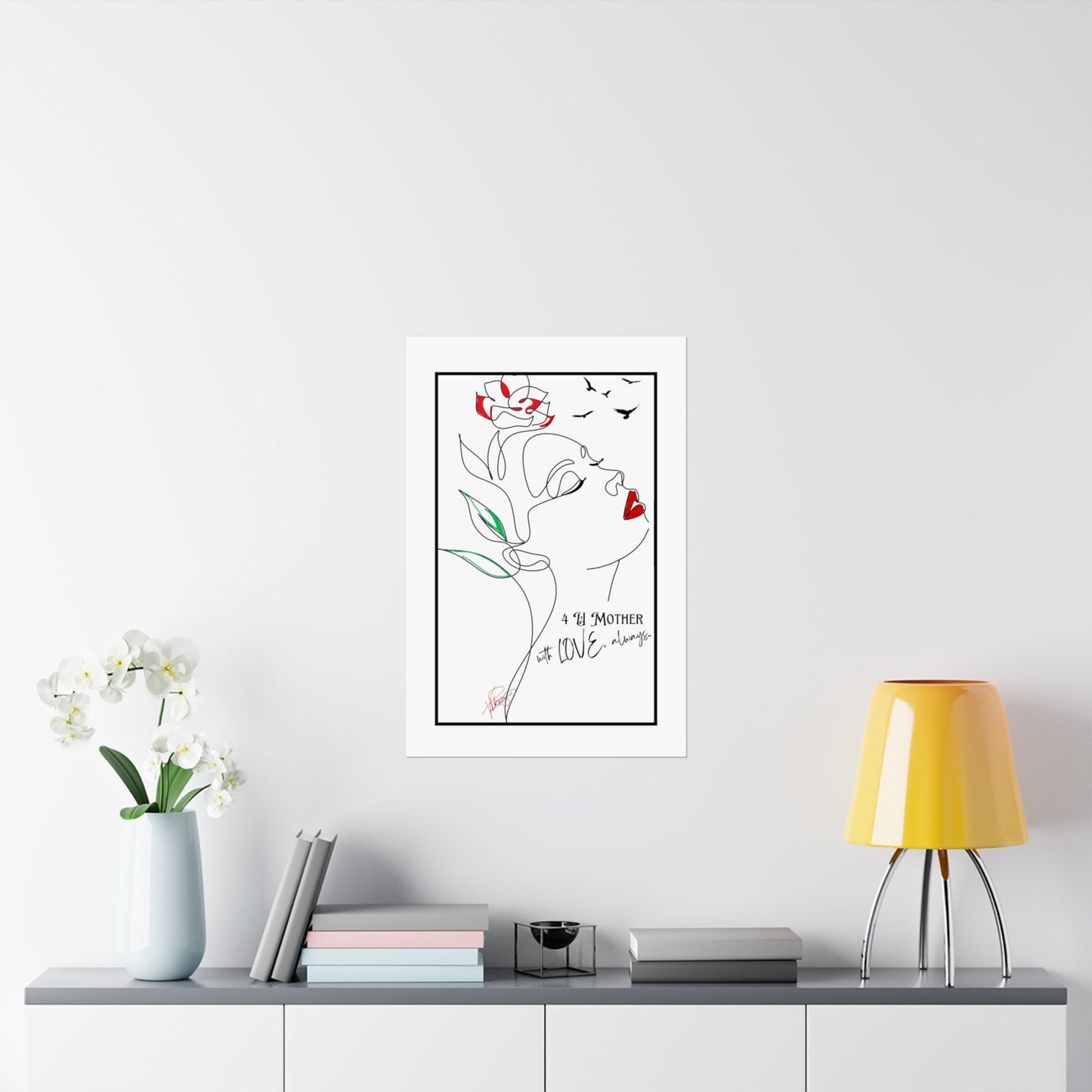 "Mother's Day" Vertical Matte Posters