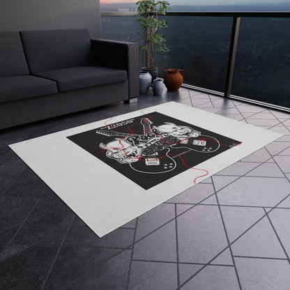 ('Z2050 Rock Music') Durable & Non-Slip Outdoor Carpet/Rug Collection