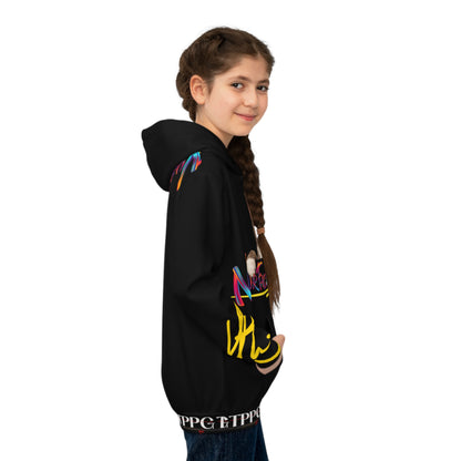 Kids/Children's (Black) "TPPG Pet" Hoodie/Sweatshirt in 6 sizes