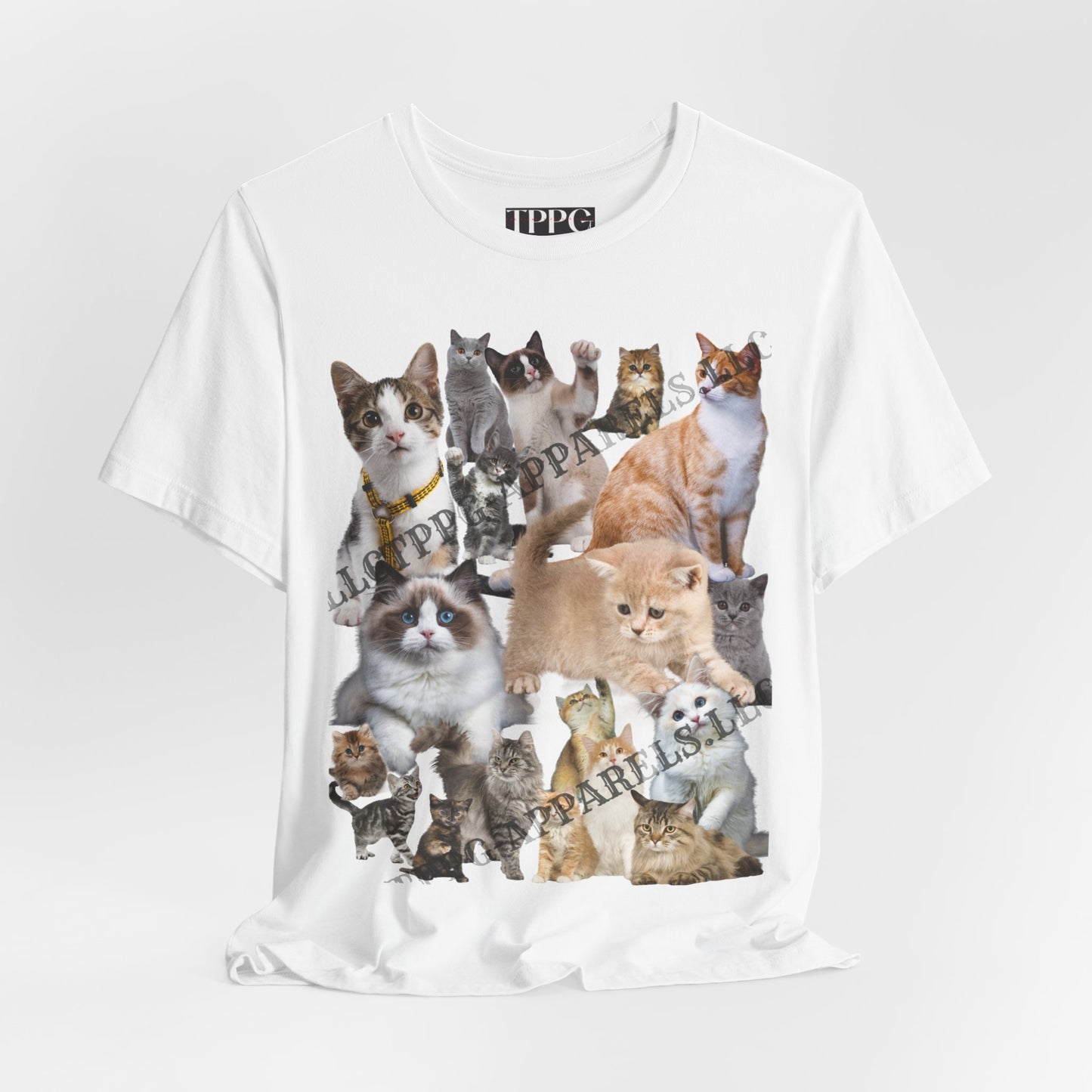 Unisex "Cats" Jersey T-Shirt