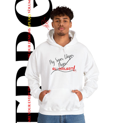 Heavy Hoodie Blend™ "Mums the Coolest" (Unisex) Sweatshirt