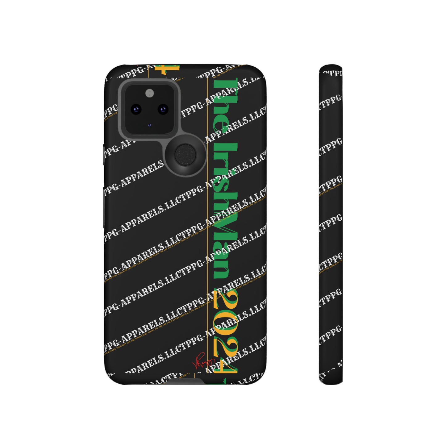 Apple iPhone/Samsung Galaxy & Google Pixel Tough "Irishman 2024" Phone Cases