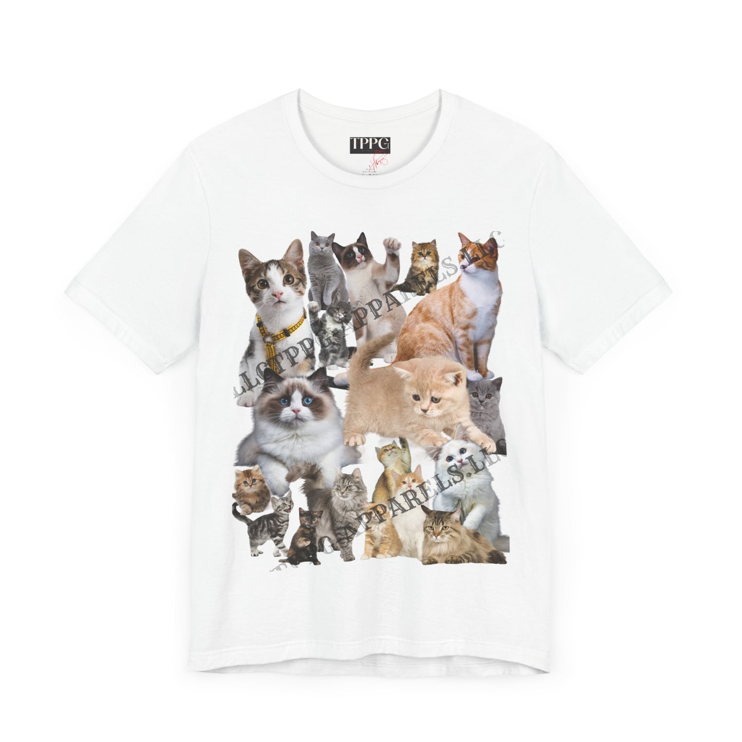 Unisex "Cats" Jersey T-Shirt