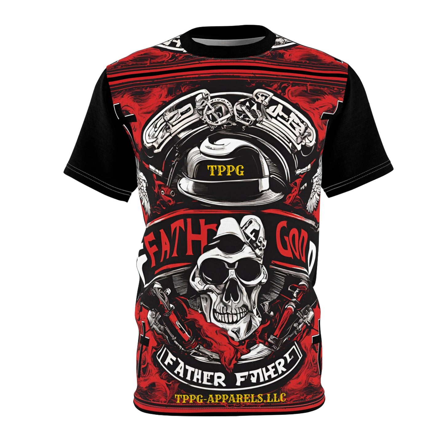 Biker Motorcycle "Father God" T-Shirts/Tee (Unisex)