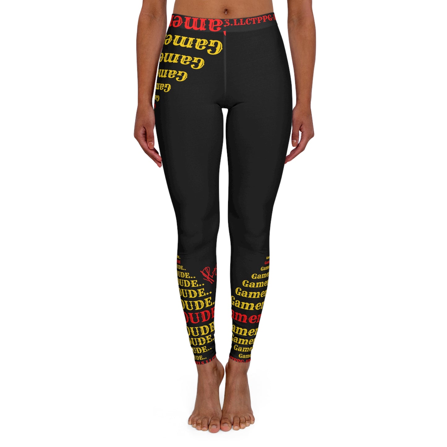 Our Sexy, Bold & Stylish Women's "Gamer" Spandex Leggings By: the "TPPG-Apparels" Stylish Brands in different available sizes