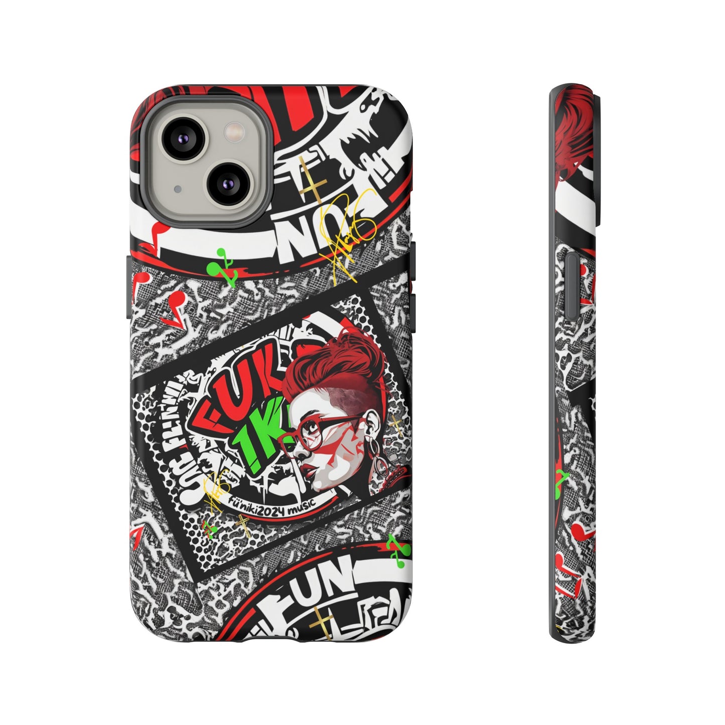 "Fun'iki2024" Music Logo iPhone/Google Pixel/Samsung Phone Cases