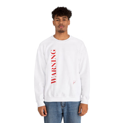 Crewneck Heavy Blend™('WARNING') Unisex Sweatshirt