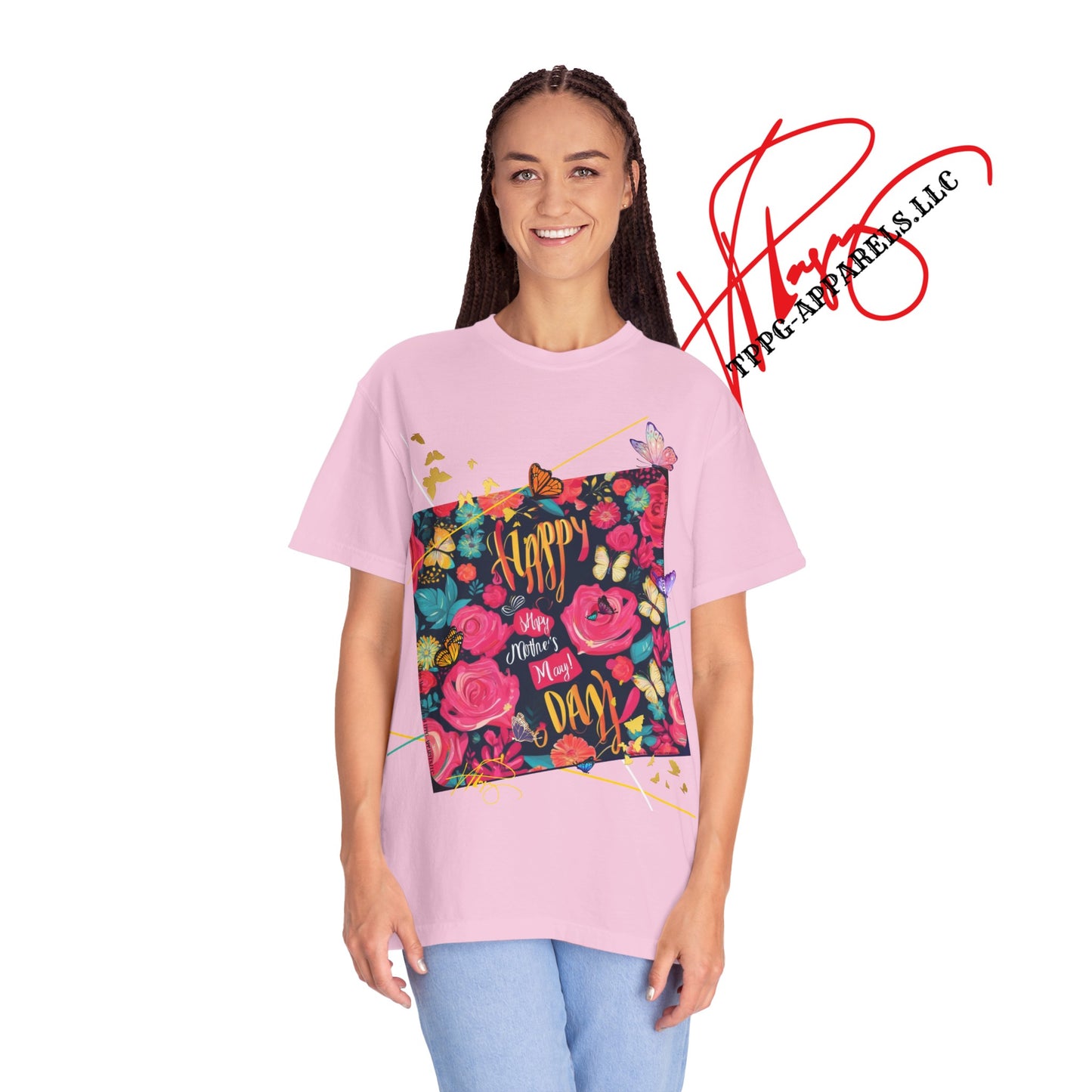 'Happy Mother's Day-Butterfly' Unisex T-shirt/Tee