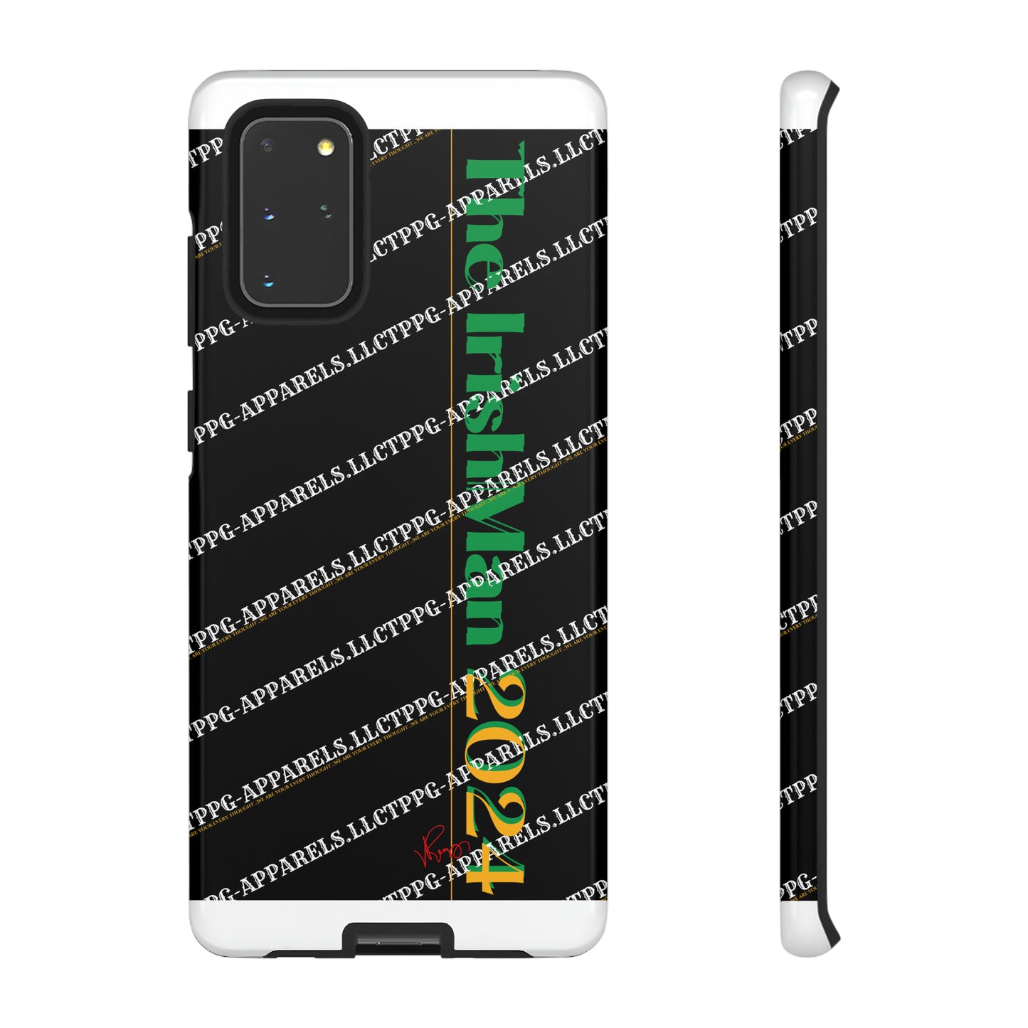 Apple iPhone/Samsung Galaxy & Google Pixel Tough "Irishman 2024" Phone Cases