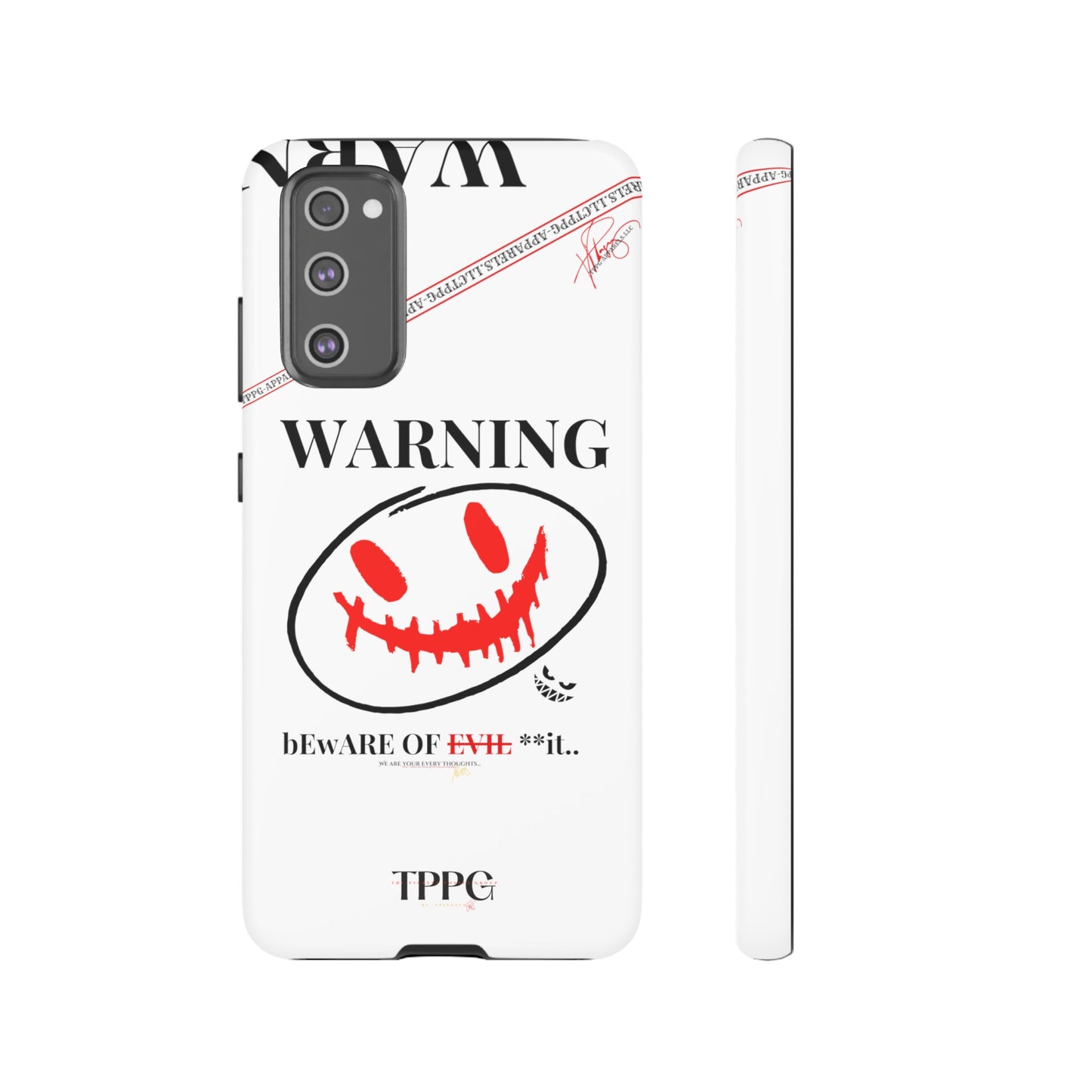 "WARNING-Evil"-Apple iPhones * Google Pixel * Samsung Galaxy Cases