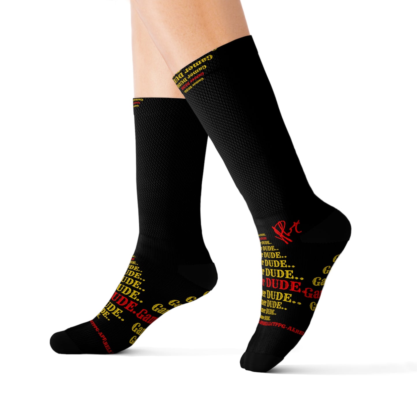 Hey guys these Sleek High Quality Cushioned 'TPPG Gamer Brand' Multi Color Style Socks