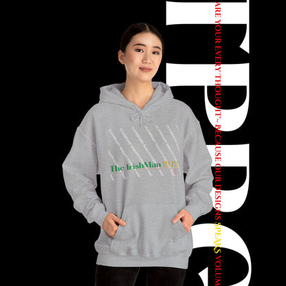 Heavy Sweatshirt Unisex Blend™ Hoodie - "The Irishman 2024"