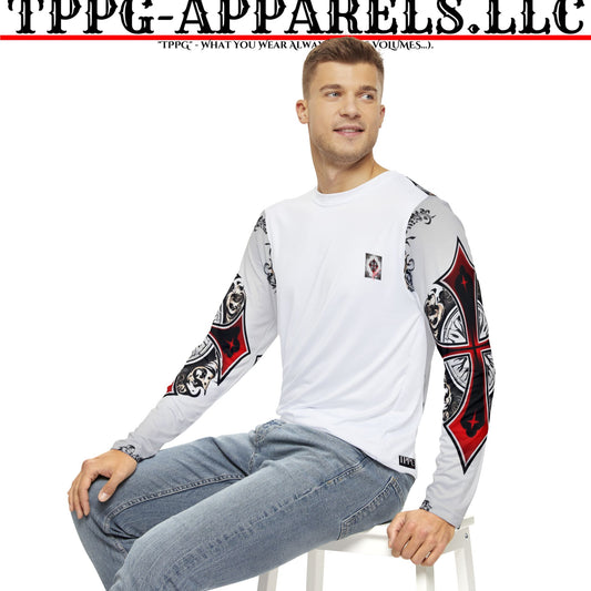 Men Crewneck (Cross) Long Sleeve Shirt