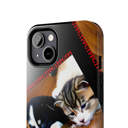 Our Cutest Pet Design ("We're Sorryyyy") Verision from the 'TPPG Collection' Line carries several sizes of the "iPhone Series" Tough Phone Cases