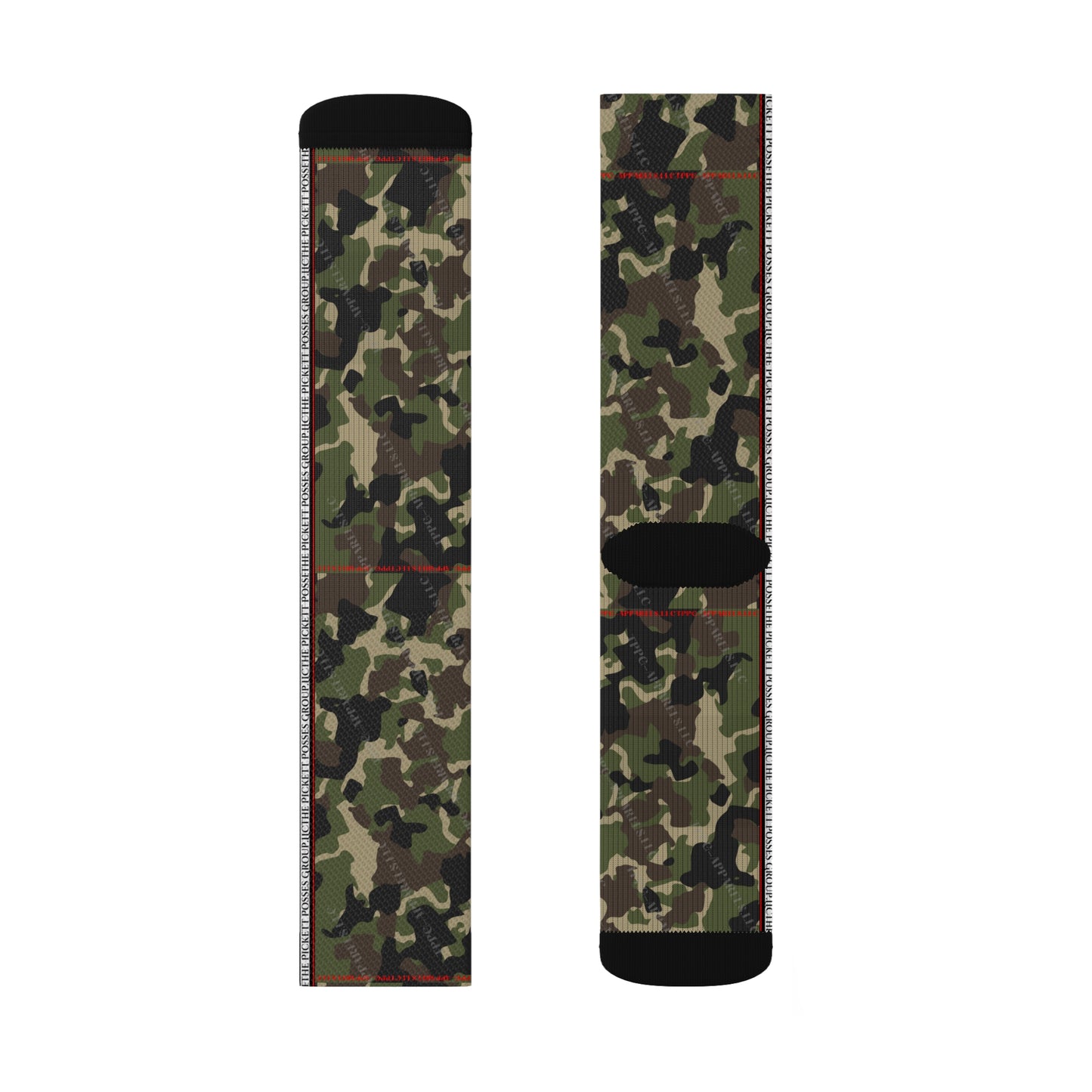 High Quality Cushioned 'TPPG Brand' Camo Style Socks