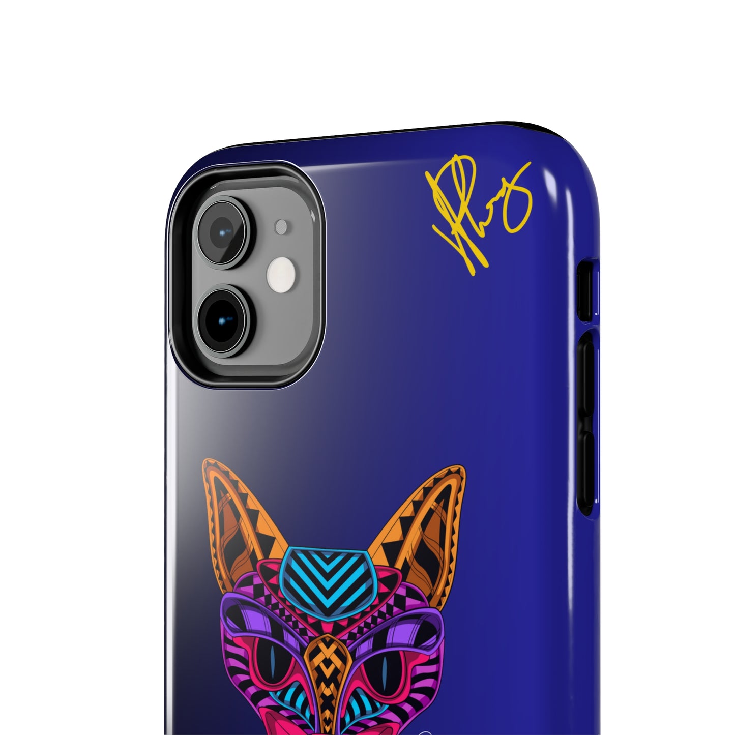 Cat Designs Phone Cases - iPhone/Samsung Galaxy & Google Pixel (Purple/Blue-Multi-Colored)