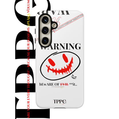 "WARNING-Evil"-Apple iPhones * Google Pixel * Samsung Galaxy Cases