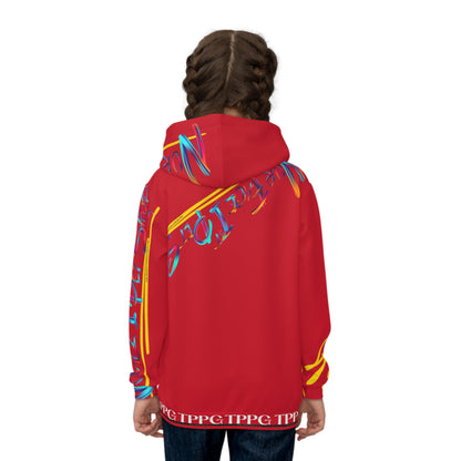 Children's (Red) "TPPG Pet" Hoodie/Sweatshirt in 6 sizes