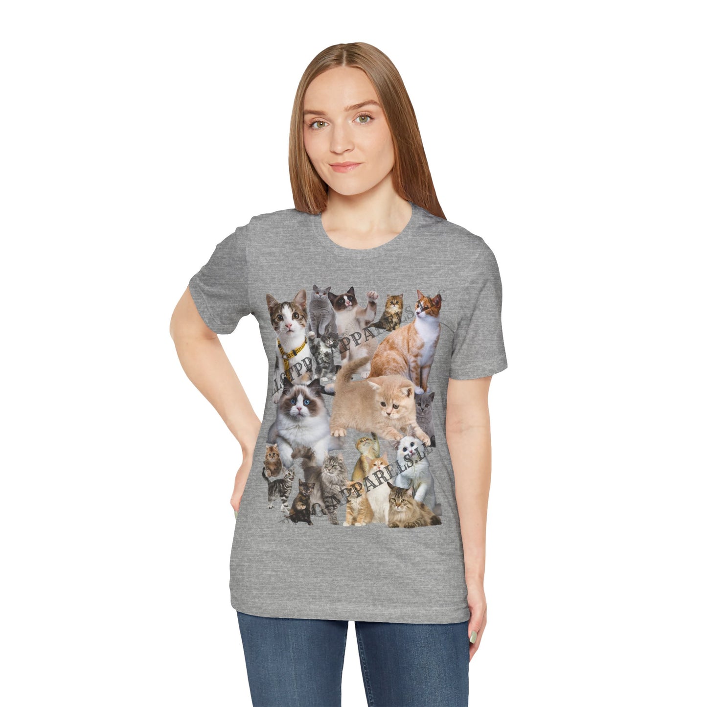 Unisex "Cats" Jersey T-Shirt