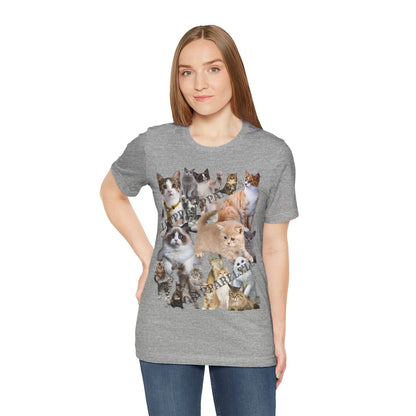 Unisex "Cats" Jersey T-Shirt