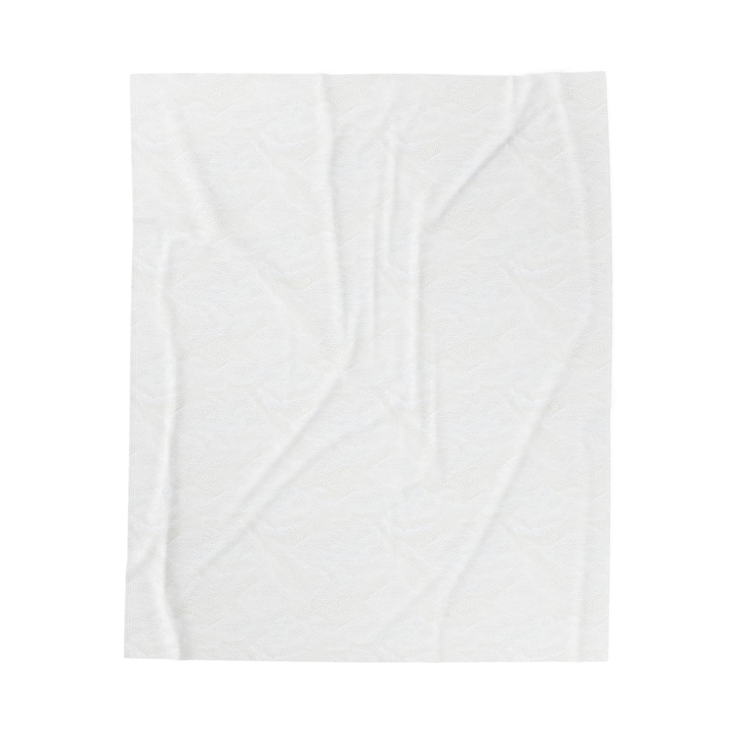 Velveteen Plush (Faith/Jesus) Style Blanket-White