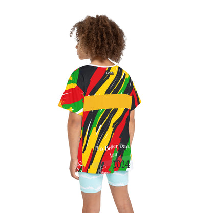 Kids Sport "Bob Marley" Design Jersey/Tee-By:"TPPG-Apparel" Juniors Collections